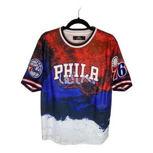 Philadelphia 76ers Embroidered Graphic T-Shirt Pro Standard Size Men’s Large